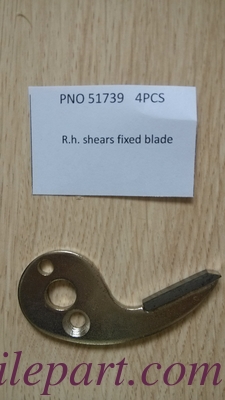 PNO 51739 مقص R.h. ذو شفرة ثابتة، PNO 51740 مقص L.h. ذو شفرة ثابتة