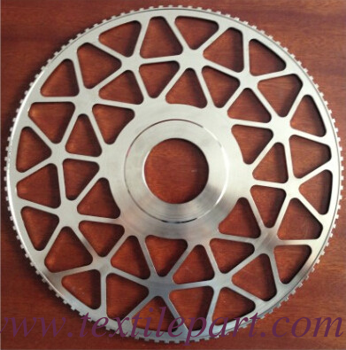 ISHIKAW 2001 RAPIER LOOM DRIVE WHEEL T=107 تم إعادة تشغيله في عام 2001