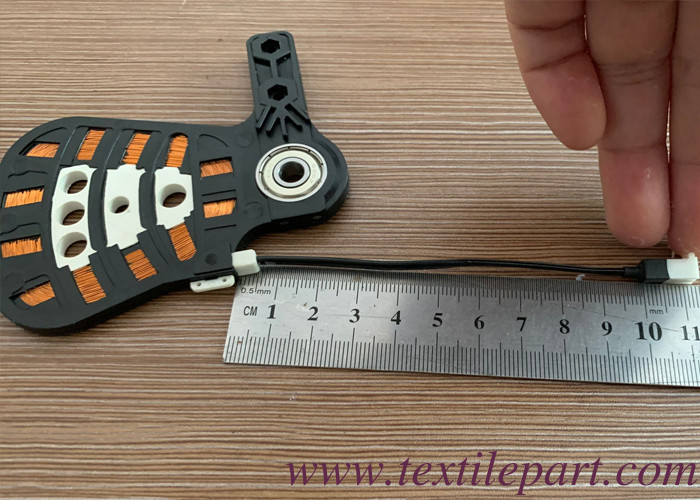 PQO74849 WEFT SELECTOR COIL EWS ROTOR (كابل طويل) + PIN SMIT GS900 G6300